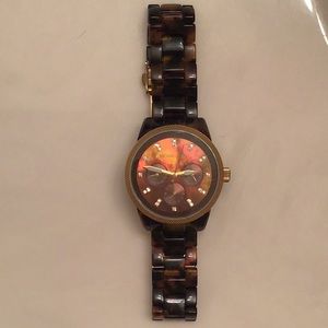 Michael Kors Tortoise Shell Watch